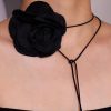 SHEIN 1pc Fashion Flower Decor Necklace For Women For Daily Decoration