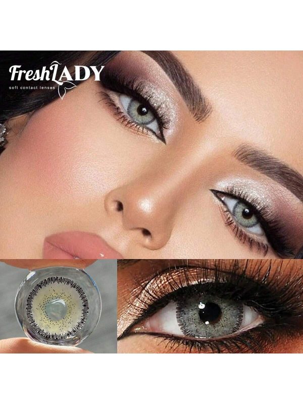 Freshlady Magic Gray Colored Contact Lenses 1 Year Disposable