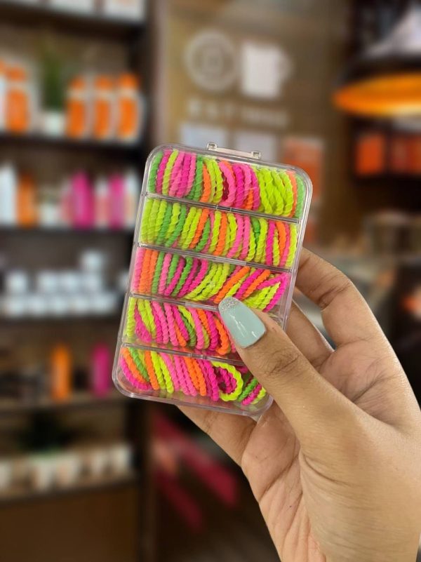 Random Color Solid Cute Hair Tie