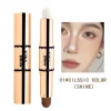 Double Ended Highlighter Stick, 1pc Long-Wearing Waterproof Brightening Face Makeup Product classic color