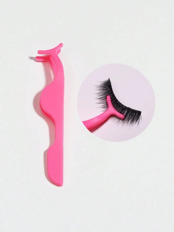 SHEIN 1pc Eyelash Tweezers