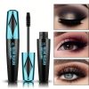 5D Silk Fiber Big Eye Lash Mascara, Mascara Black Volume And Length Intense Long Lasting, Waterproof No Clumping, Lengthening Volumizing Luxuriously Longer Mascara For Mother's Day,Women Summer Gift