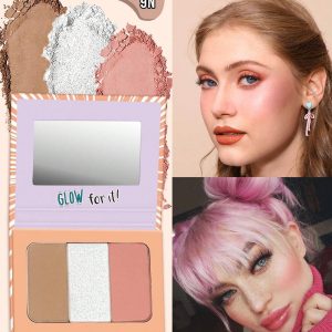 Misslyn Shaping All In One Contouring Palette, Three-Color Contouring Palette,