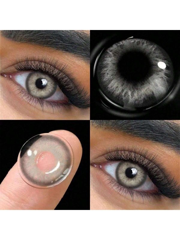 SHEIN 1 Pair Natural Color Contact Lenses