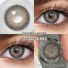 SHEIN 1pair Gray Invisible Contact Lenses