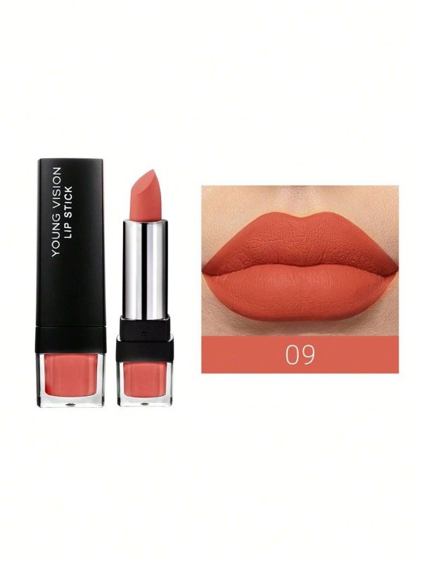 SHEIN 1pc Velvet Matte Non-Stick Cup Lipstick