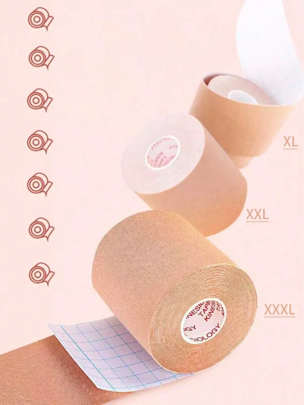 SHEIN 1roll Boob Tape Lift Firm Your Breasts Nipple Cover Breathable Breast