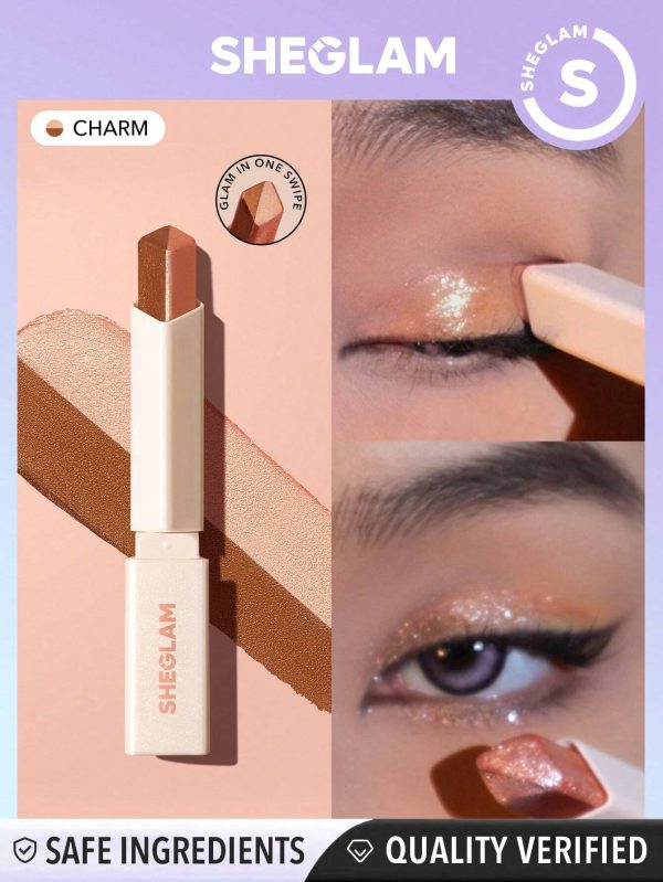 SHEGLAM Eyes Dual Tone Shadow Stick-Charm Gradient Two-Tone Glitter