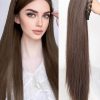 SHEIN Synthetic Long Straight Headband Half Wig Clip In Hair Extension