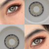 SHEIN A Pair Of Beautiful Contact Lenses With A Cool Gray