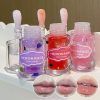 SHEIN HERORANGE 3Pcs Fruit Moisturizing Lip Oil