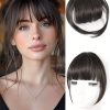 SHEIN Clip In Bangs 8 Inch Hair Bangs Clip In Hair Extensions