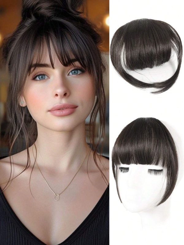 SHEIN Clip In Bangs 8 Inch Hair Bangs Clip In Hair Extensions