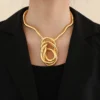 SHEIN Minimalist Solid Necklace