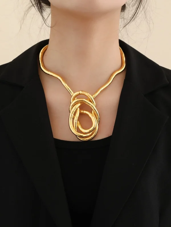 SHEIN Minimalist Solid Necklace