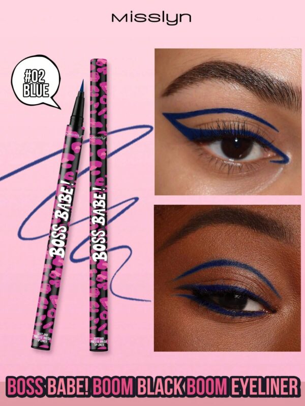 Misslyn Pom Pom Black Liquid Eyeliner Pen is a waterproof